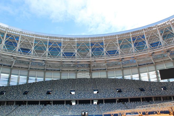 Министр строительства и ЖКХ РФ оценил степень готовности стадиона &laquo;Нижний Новгород&raquo; (ФОТО) - фото 10