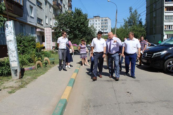 Работы по благоустройству в Приокском районе завершатся до 1 сентября (ФОТО) - фото 27