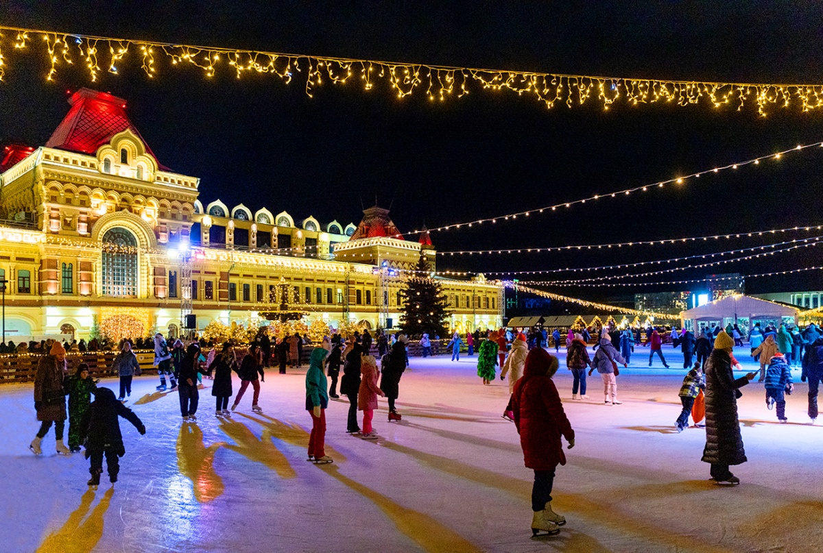 Зимняя площадка у Нижегородской ярмарки будет работать до 9 февраля - фото 1