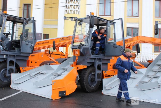 Как выглядит новая техника для уборки снега в Нижнем Новгороде: фото - фото 58