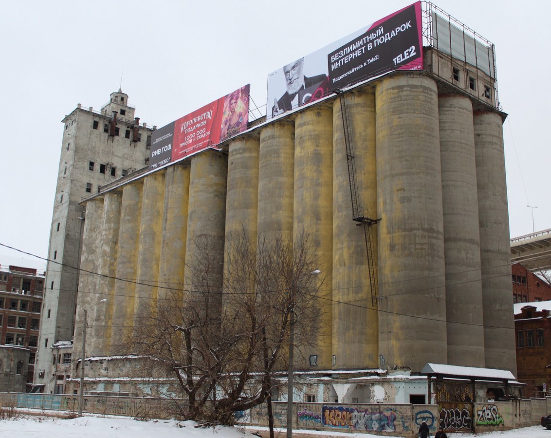 Элеватор бывшего мукомольного завода в Нижнем Новгороде снесут для строительства многоэтажки - фото 1