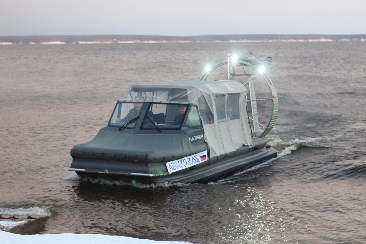 Высокоскоростная аэролодка будет патрулировать Горьковское водохранилище - фото 1