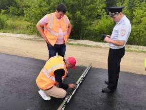 Девять километров дороги отремонтировано в Починковском районе по нацпроекту