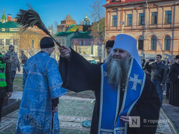Памятник патриарху Гермогену открыли в Нижнем Новгороде - фото 2