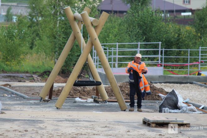 Сроки благоустройства сквера в Новинках сорвали в Нижнем Новгороде - фото 4