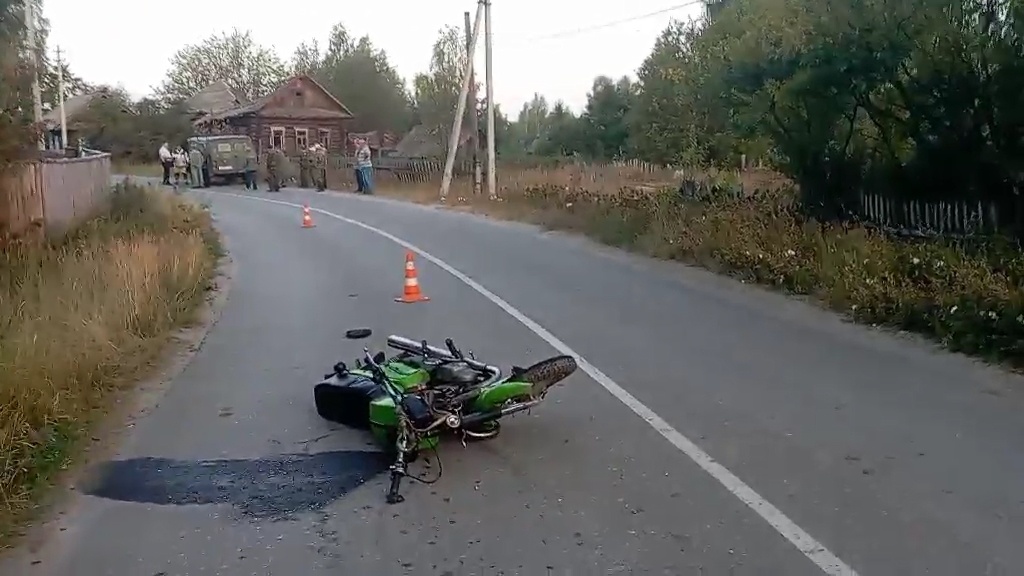 Мотоциклист погиб в Шахунском районе, столкнувшись с &laquo;буханкой&raquo; - фото 3