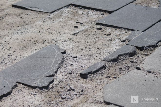 И снова провал: что не успели отремонтировать в Нижнем Новгороде после зимы — фоторепортаж - фото 83