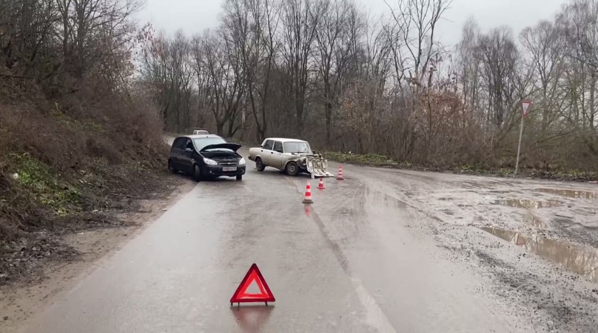 Трое взрослых и двое детей пострадали в ДТП с легковушками в Арзамасе - фото 1