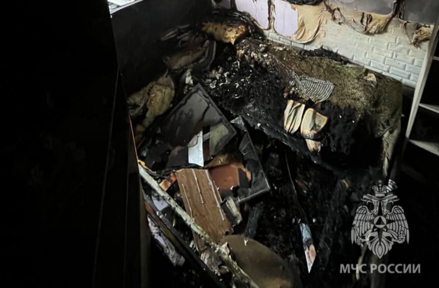 Детская шалость обернулась пожаром в квартире в Нижнем Новгороде - фото 1