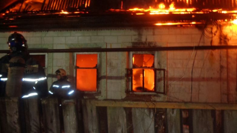 Два человека погибли на ночном пожаре в Борском округе - фото 2