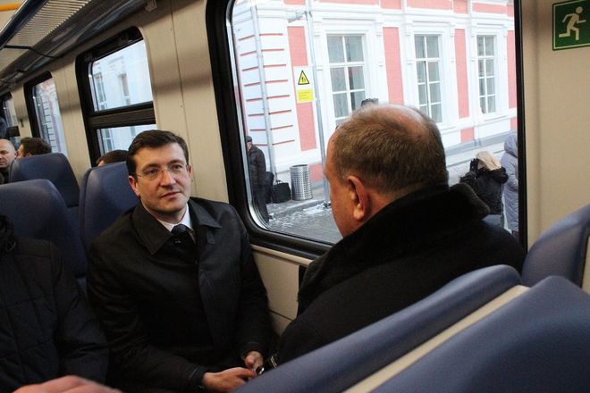 Электричка нового поколения отправилась в первый рейс с нижегородского вокзала - фото 30