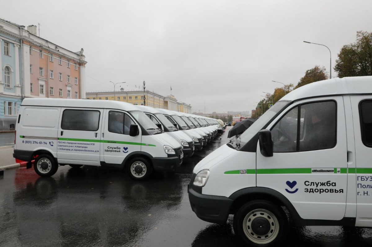 46 новых автомобилей &laquo;Соболь&raquo; поступили в нижегородские медорганизации - фото 1