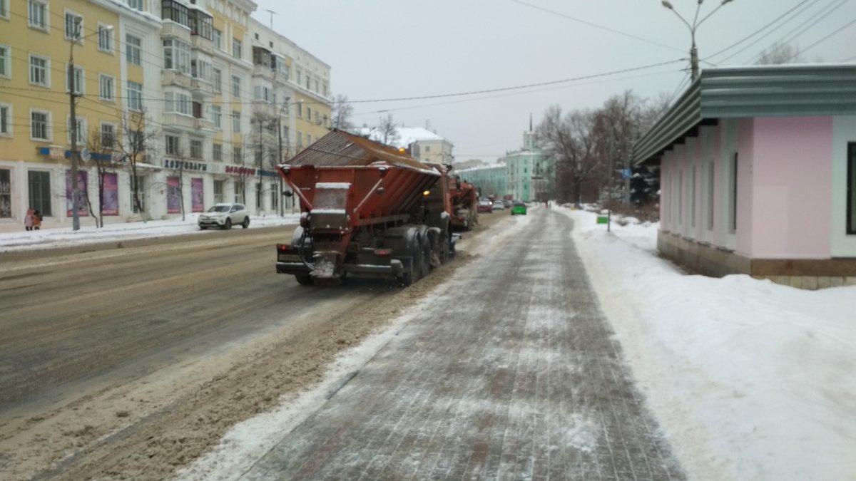 Нижегородские дорожники будут вести борьбу с последствиями снегопада в ночь на 14 февраля