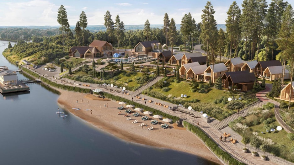 Нижегородцам показали, как будет выглядеть туркомплекс на Печерских песках  - фото 3