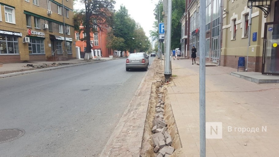 Ремонт улицы Минина в Нижнем Новгороде завершится к концу сентября - фото 1