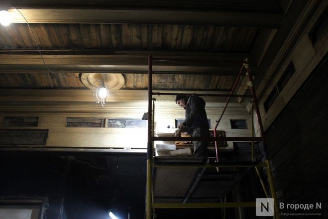Как идет восстановление Литературного музея в Нижнем Новгороде после пожара - фото 14