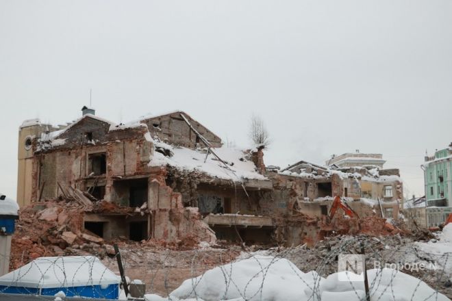 ДК им. Ленина сносят в Нижнем Новгороде: фото и видео с места событий - фото 6