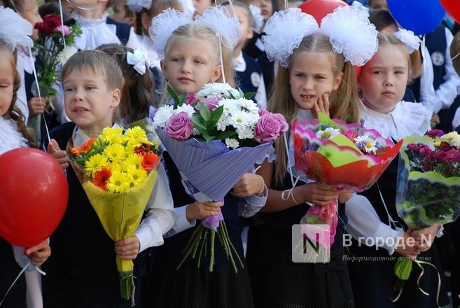 Линейки 1 сентября в нижегородских школах пройдут в очном формате