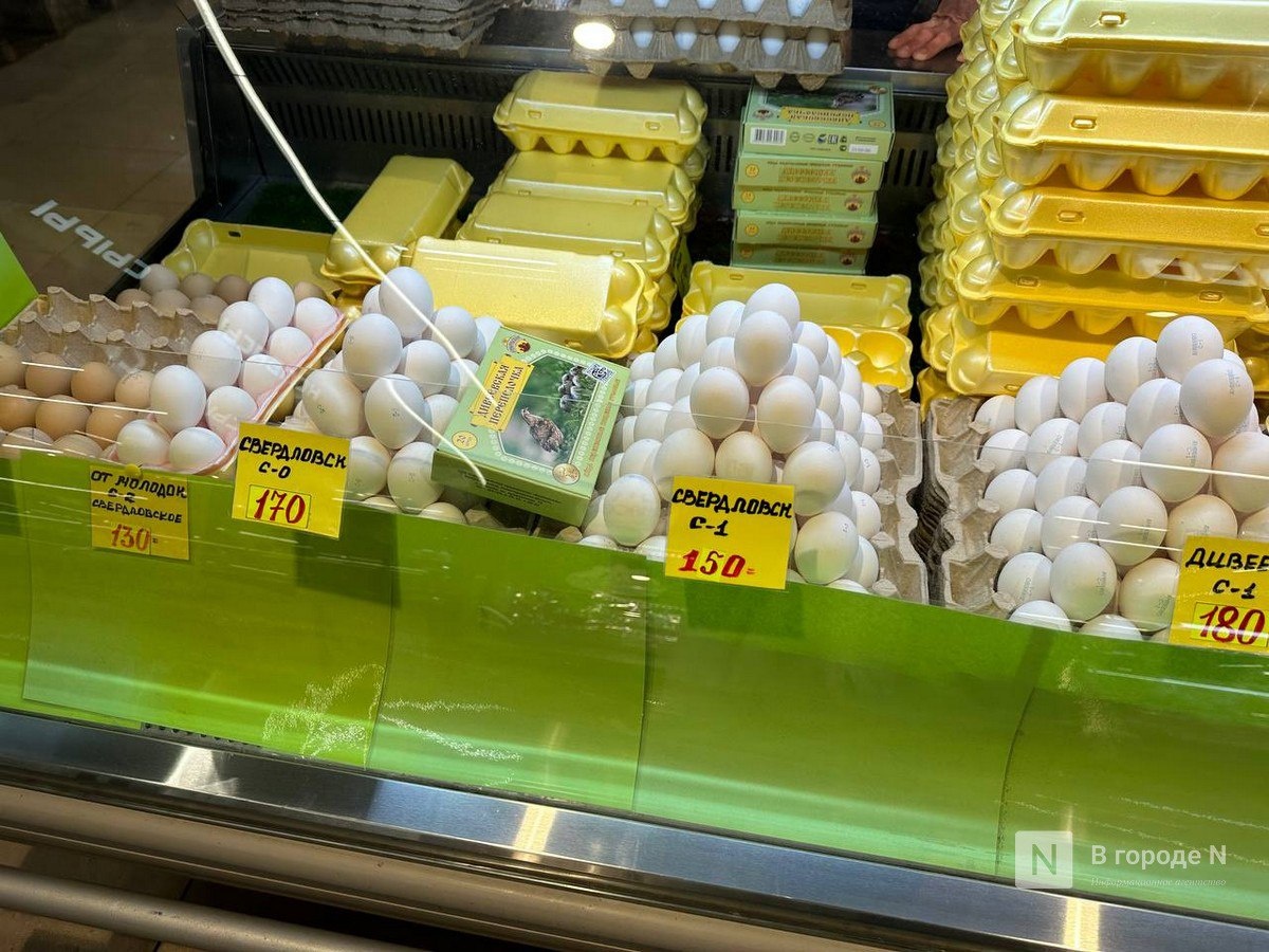 Яйца продолжают дорожать в Нижегородской области - фото 1