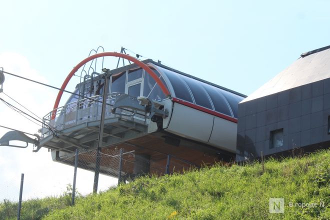 Нижегородцам показали, как выглядит сейчас закрытая канатная дорога - фото 6