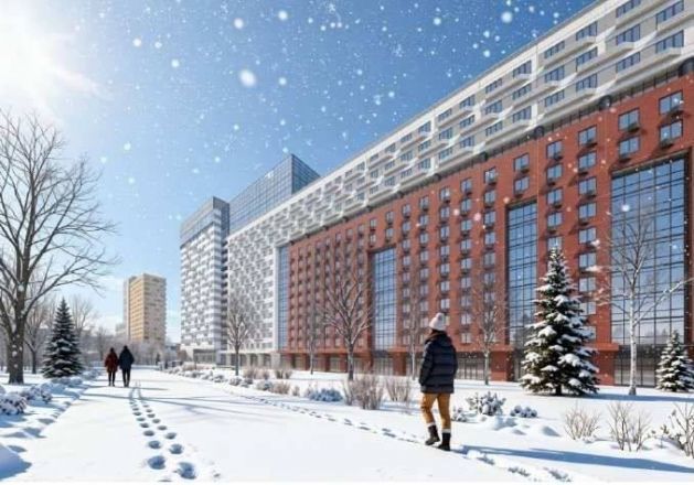 Нижегородцам показали, какой будет 18-этажная новостройка на проспекте Гагарина - фото 1