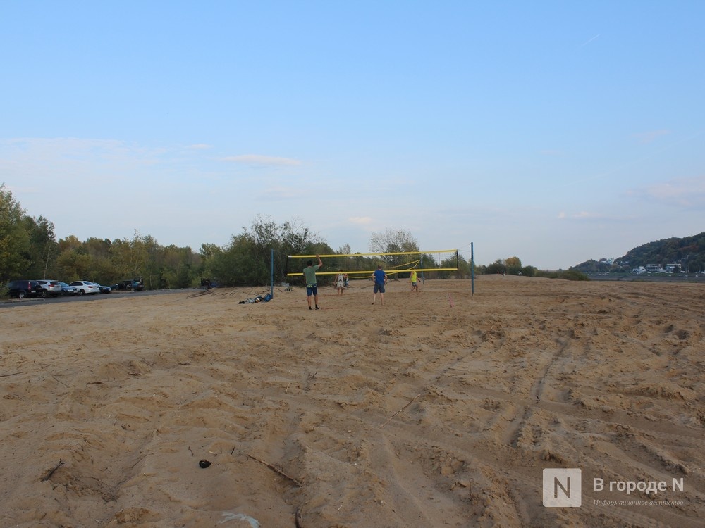 Пляж на Гребневских песках пока не восстановят в Нижнем Новгороде