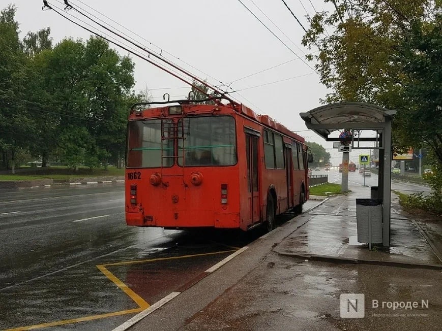 Троллейбусы № 8 прекратили работу в Нижнем Новгороде из-за обрыва кабеля - фото 1