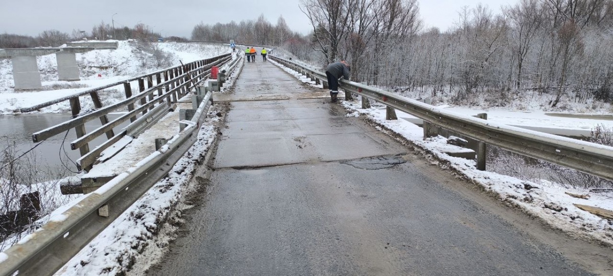 Мост на трассе в Нижегородской области перекрывают из-за срочного ремонта - фото 1