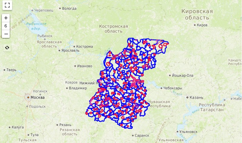 Для нижегородских автолюбителей создали карту мест вероятных встреч с дикими животными - фото 2