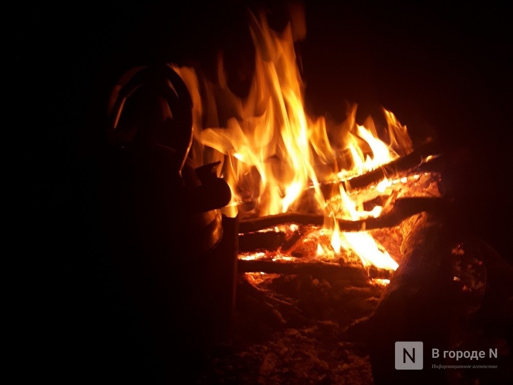Лесной пожар вспыхнул под Нижним Новгородом