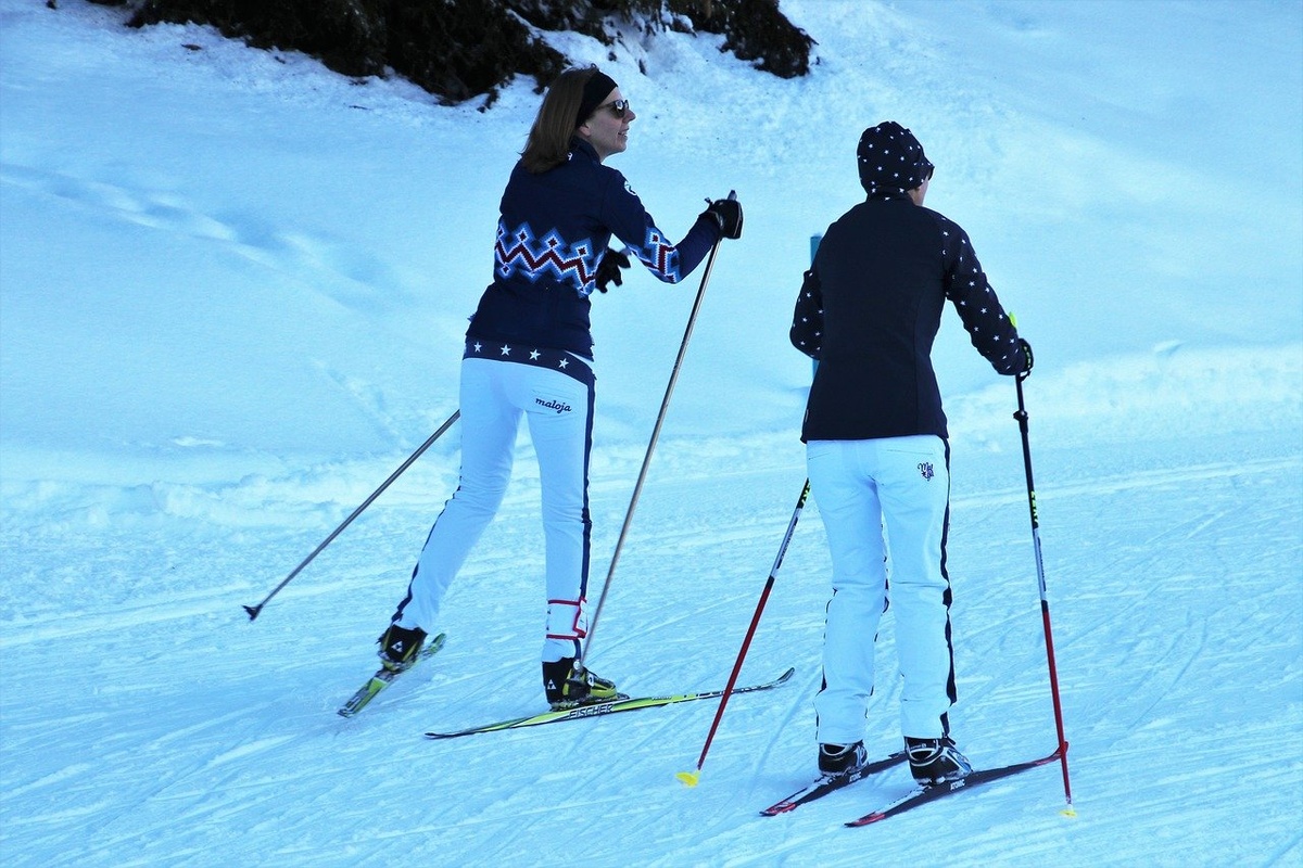 Лыжню обустроили в нижегородском парке «Швейцария»
