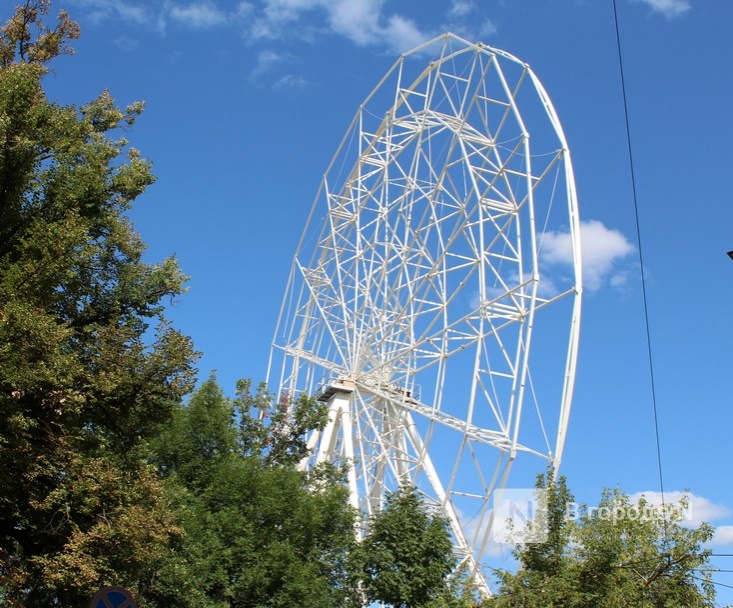 Колесо обозрения в великом новгороде фото