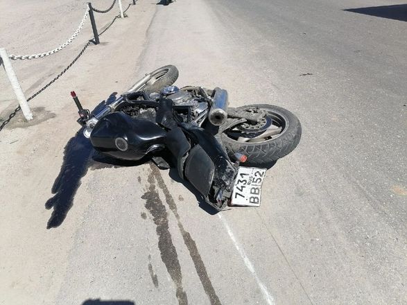 Мотоциклист столкнулся с иномаркой в Арзамасе - фото 2
