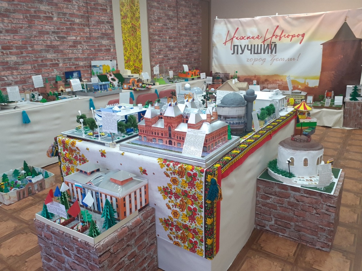 Детсадовцы изготовили макеты достопримечательностей Нижнего Новгорода - фото 1