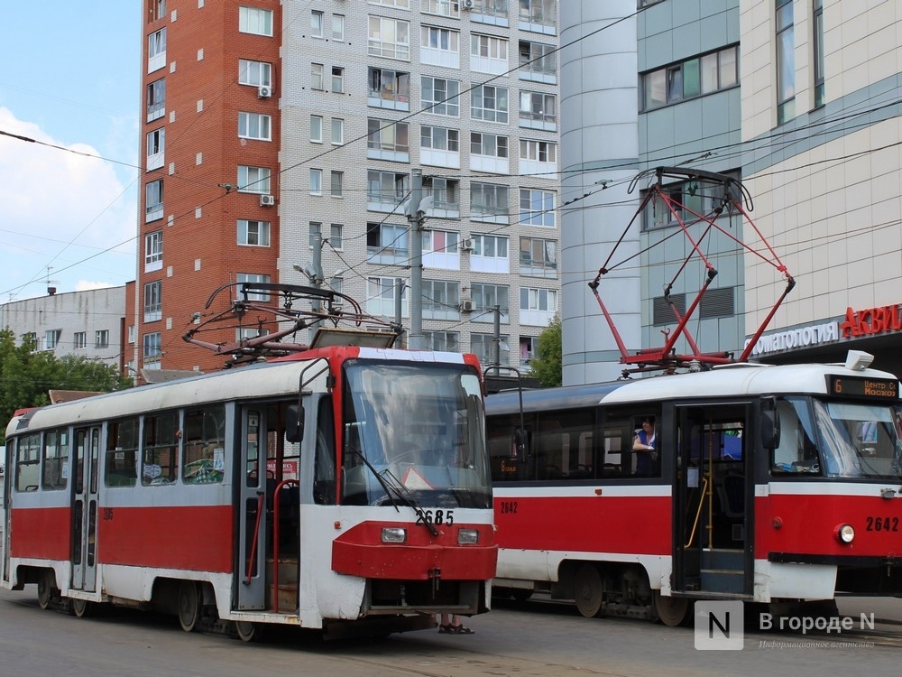 Маршрут трамвая № 8 изменится на две недели в Нижнем Новгороде