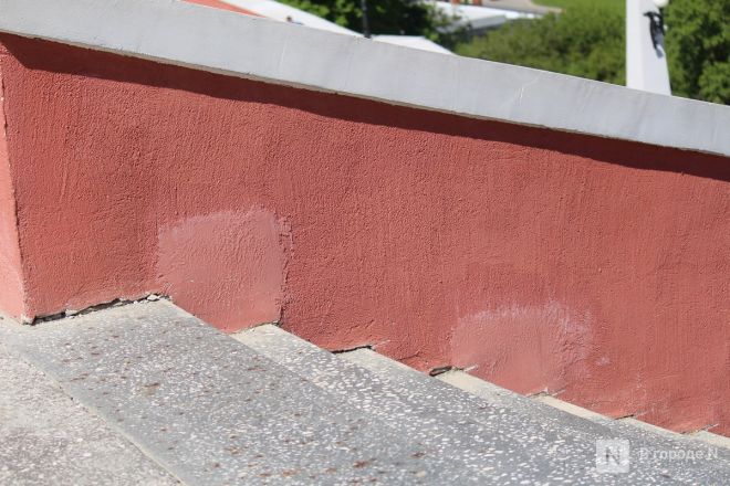 Трещины и сколы устранили на Чкаловской лестнице в Нижнем Новгороде - фото 4