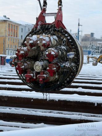 Опубликованы фото разборки метрощита «Владимир» в Нижнем Новгороде - фото 1