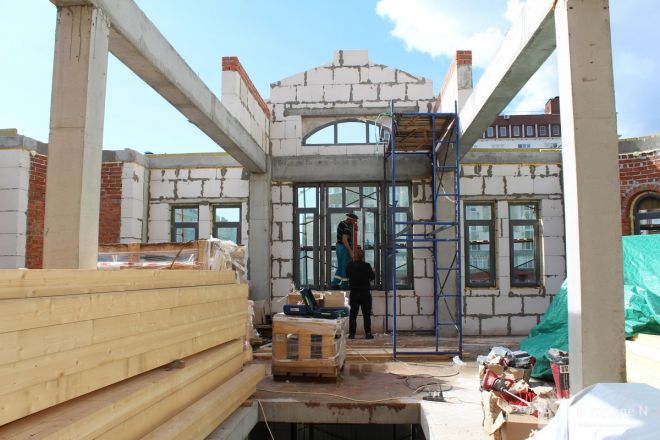 Жизнь после пожара. Как идет восстановление Дома Чардымова в Нижнем Новгороде &mdash; репортаж &laquo;В городе N&raquo; - фото 90