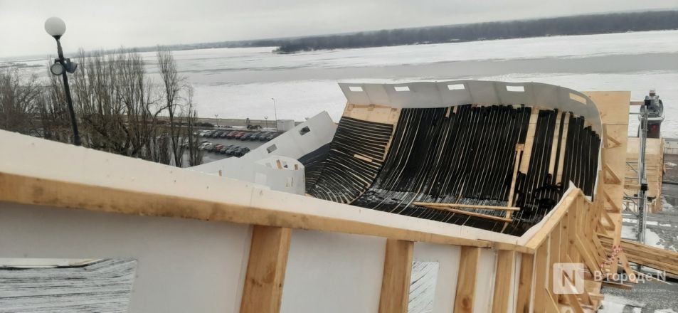 Опубликованы фото с места строительства трассы на Чкаловской лестнице - фото 9
